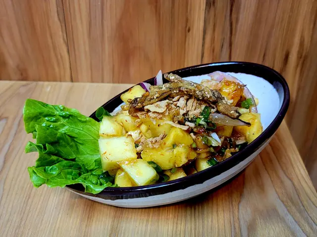 泰式金鑽鮮菠蘿沙律