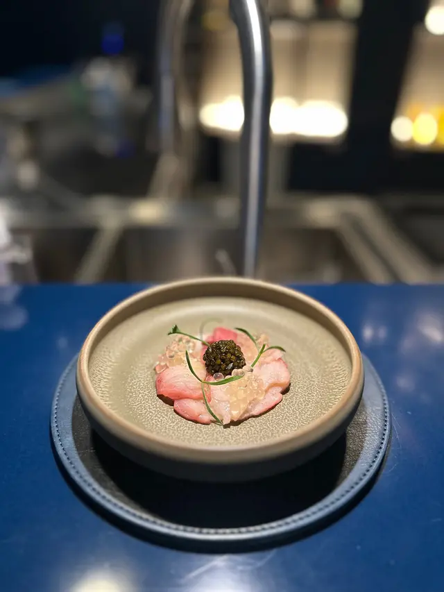 French Hamachi Yellowtail Carpaccio