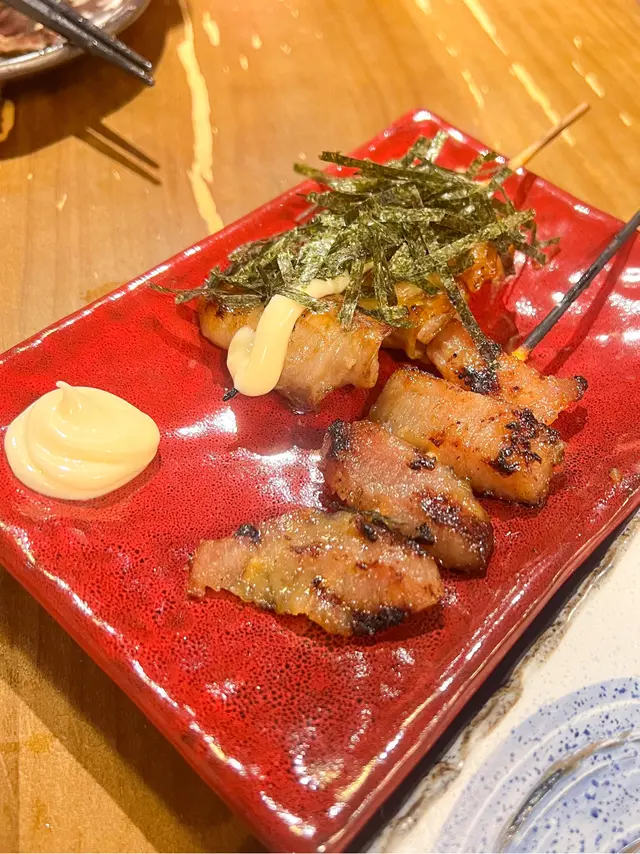 味噌松板豬 | 海苔黑豚肉鵪鶉蛋