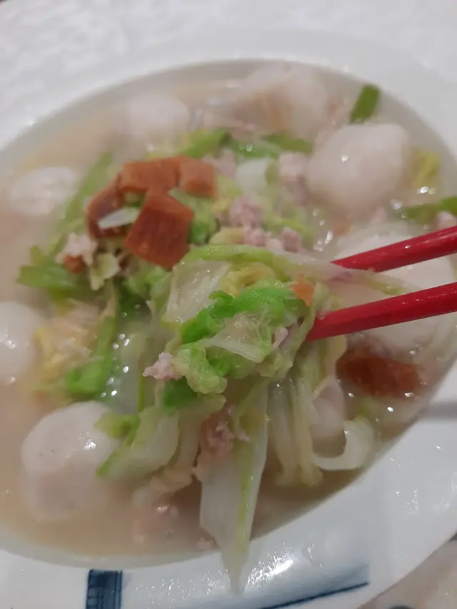 潮州魚丸肉碎煮汕頭白