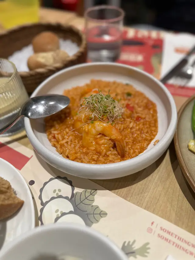 海蝦龍蝦汁意大利飯