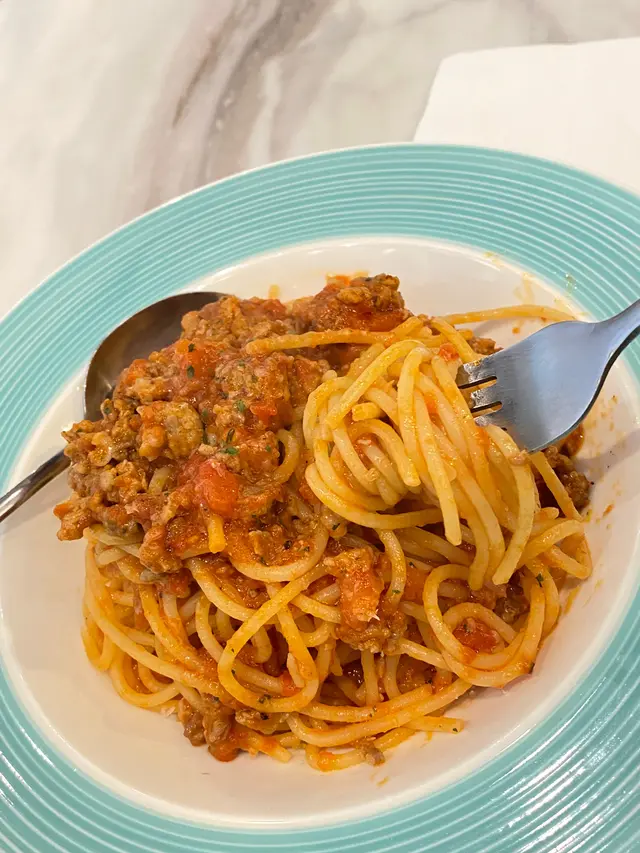 下午茶～蕃茄肉醬意粉