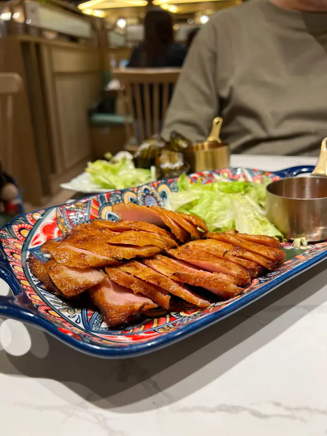 炭烤蜂蜜豬頸肉