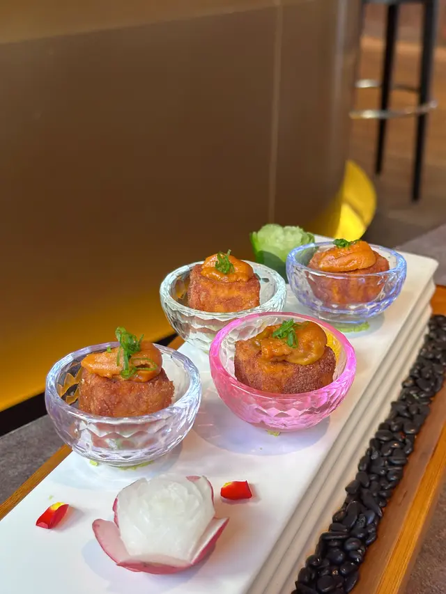 海膽炸豆腐
