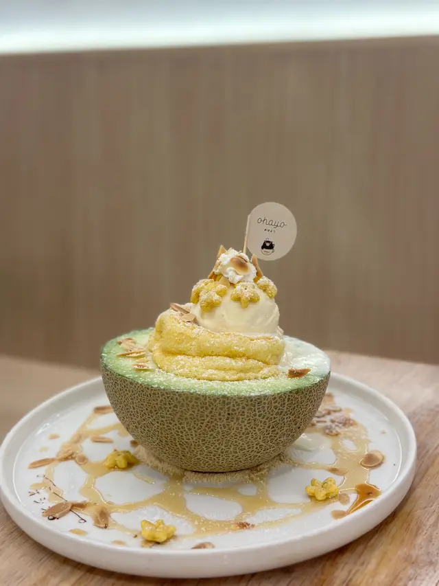 奧斯蜜瓜雪山熱香餅