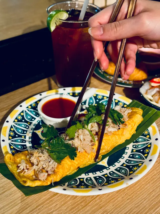 蟹肉奄列