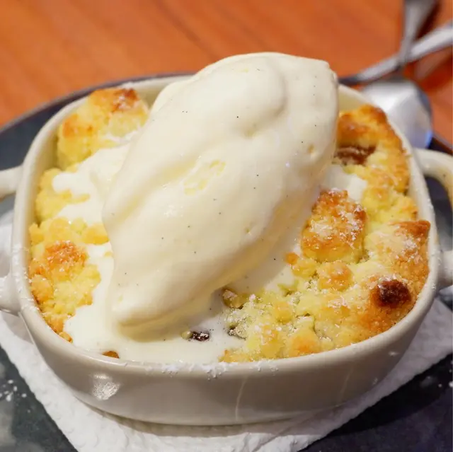 招牌FIKA焦糖蘋果金寶配意大利雪糕