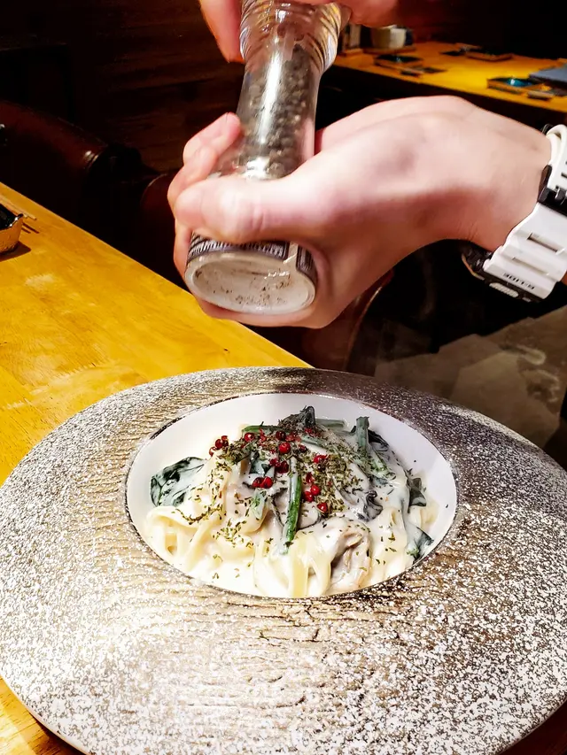 牡蠣忌廉意粉