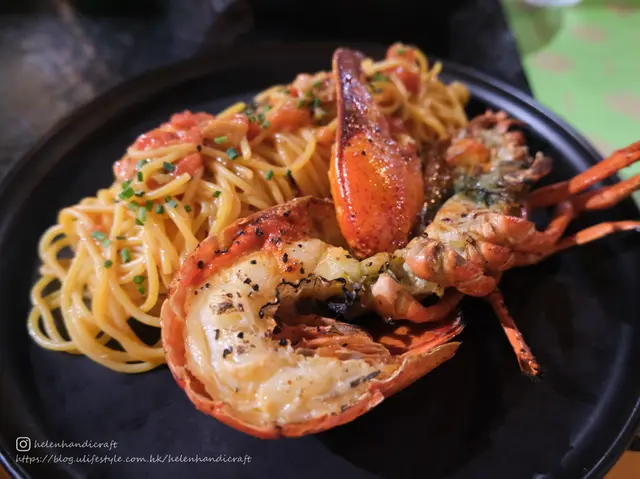 新鮮波士頓龍蝦意粉