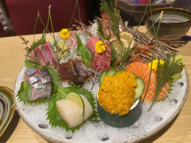 上一次拍拖紀念日同一男朋友一齊食嘅刺身