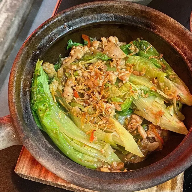 啫啫XO生菜煲
