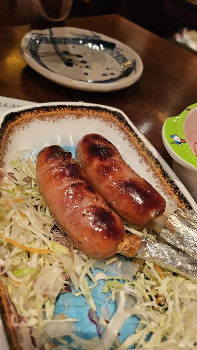 串燒雞肉脆皮腸