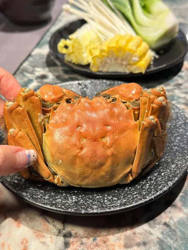 炭燒江蘇大閘蟹 1隻 (5兩)