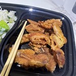 炸豬扒冇肉，得頭頭尾尾比你，仲要乾凍硬，過分到都食唔到，齋食飯咁