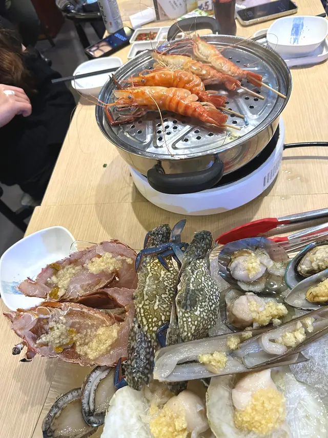  聖子, 花蟹, 龍蝦, 青口, 大頭蝦