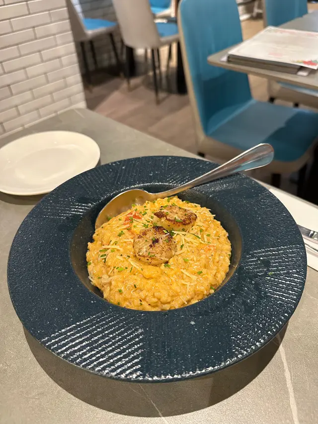 蝦蟹膏蟹肉帶子意大利飯