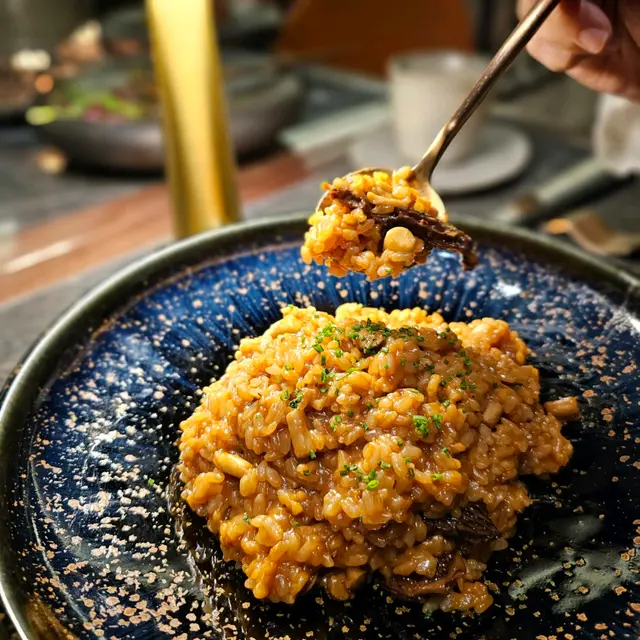 松茸海膽越光米