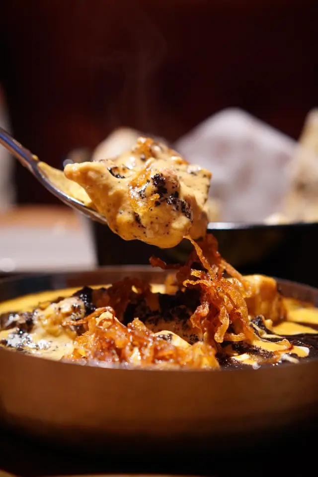 松露奶油咖哩雞柳