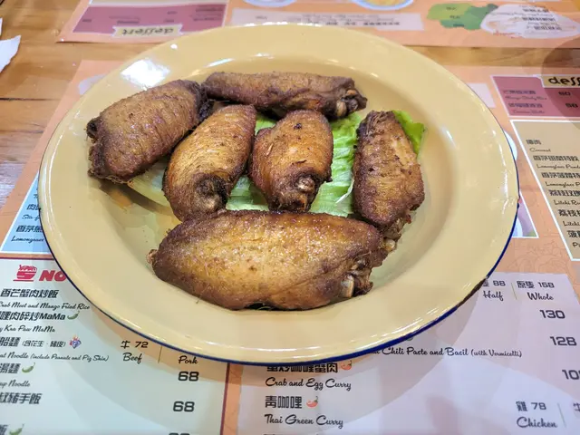 香茅魚露雞翼
