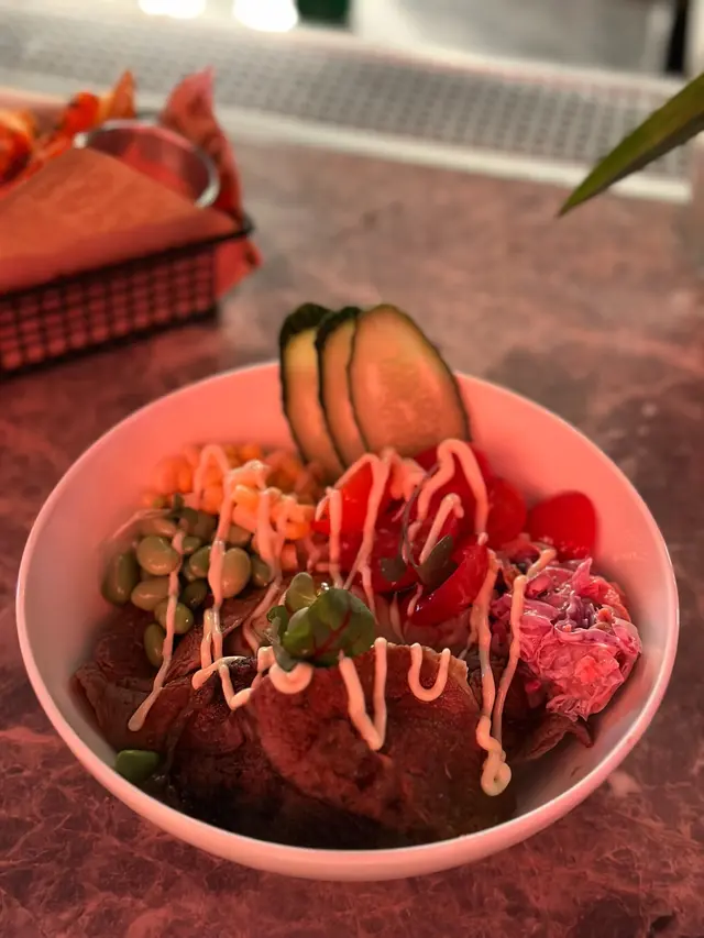 Beef Steak Poke Bowl