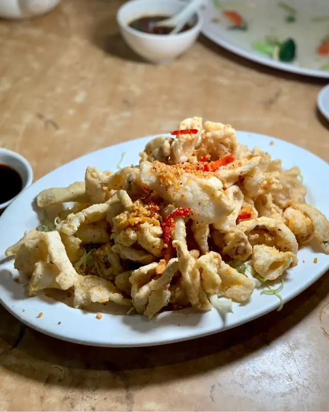 酥炸大尾魷