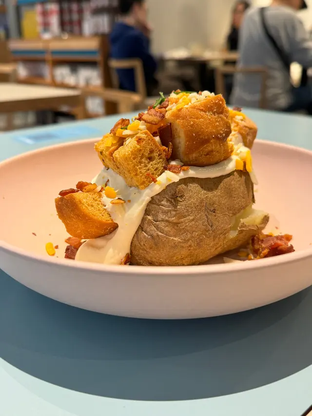 煙肉酸忌廉焗薯