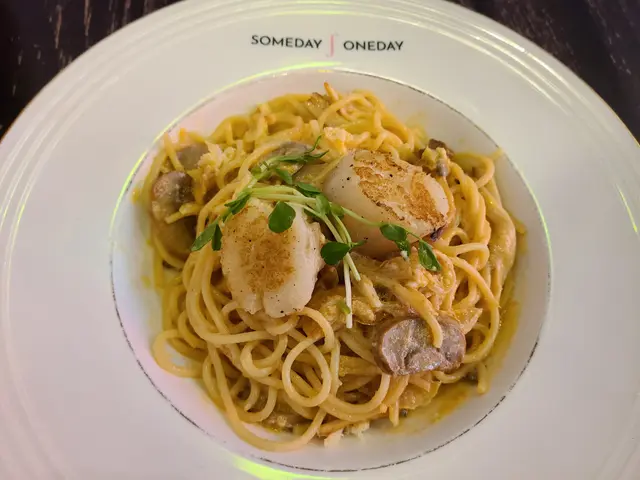 帶子蟹膏蟹肉意大利粉