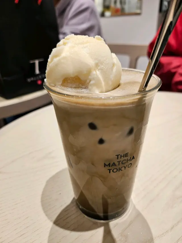 焙茶latte配牛奶雪糕
