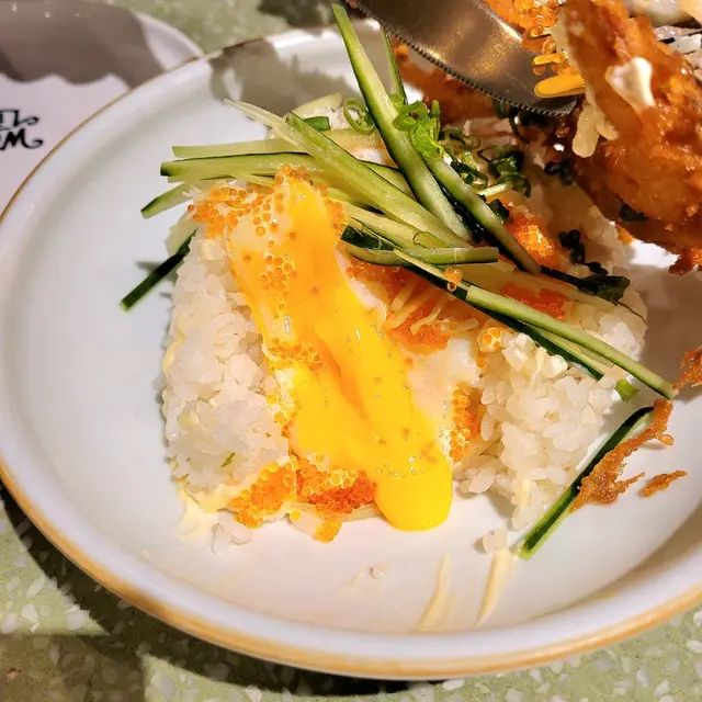 松葉蟹肉軟殼蟹飯