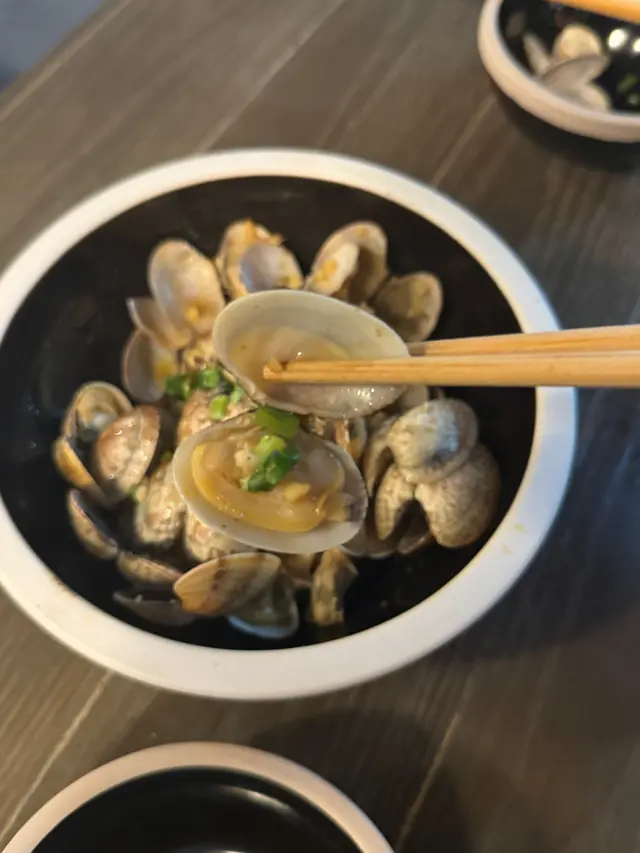 炒花甲(蒜蓉)