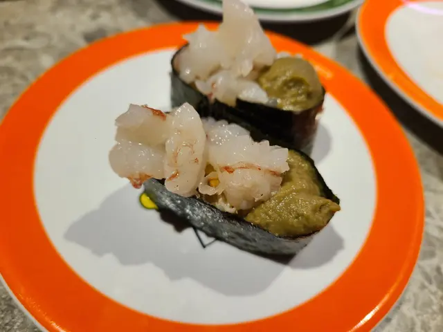 赤海蝦蟹膏軍艦