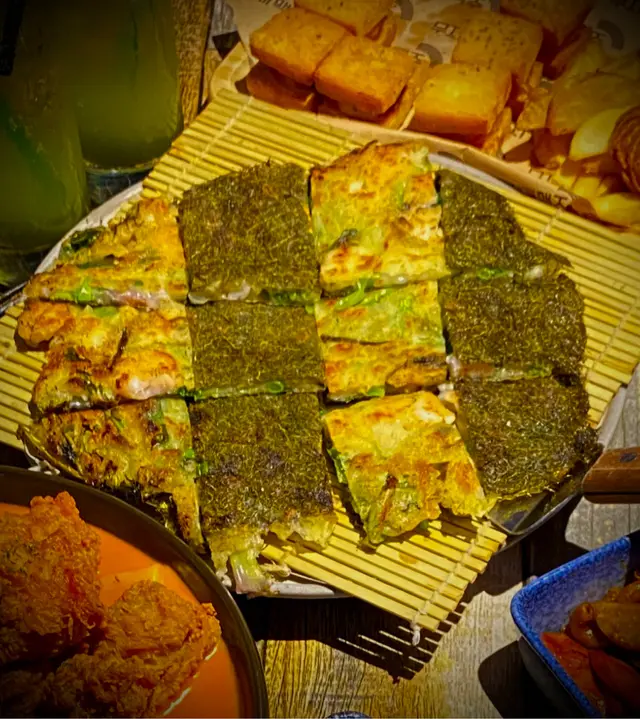 📌高級海苔海鮮煎餅