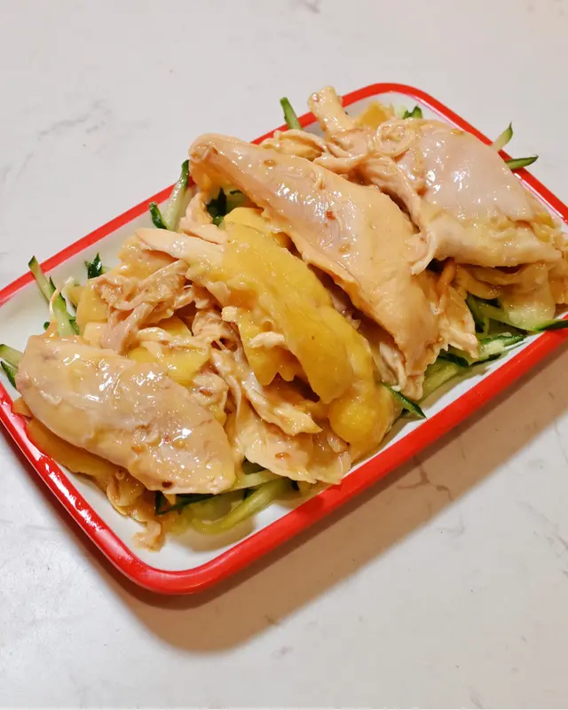 芝麻鹽焗手撕雞