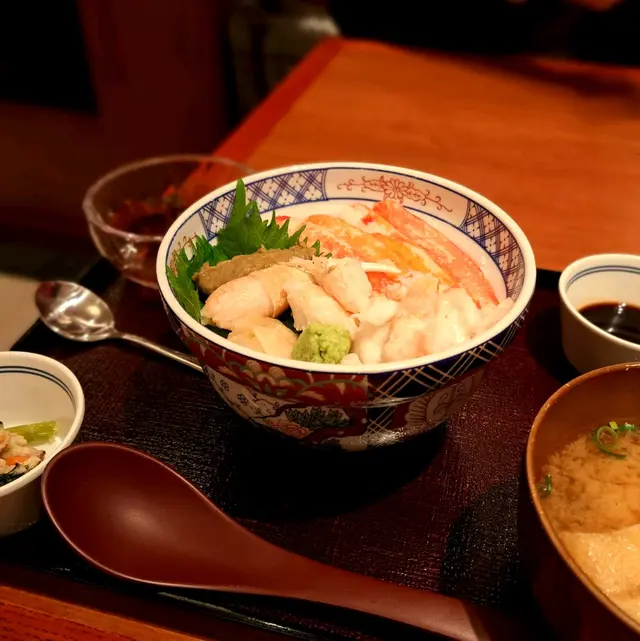 松葉蟹丼