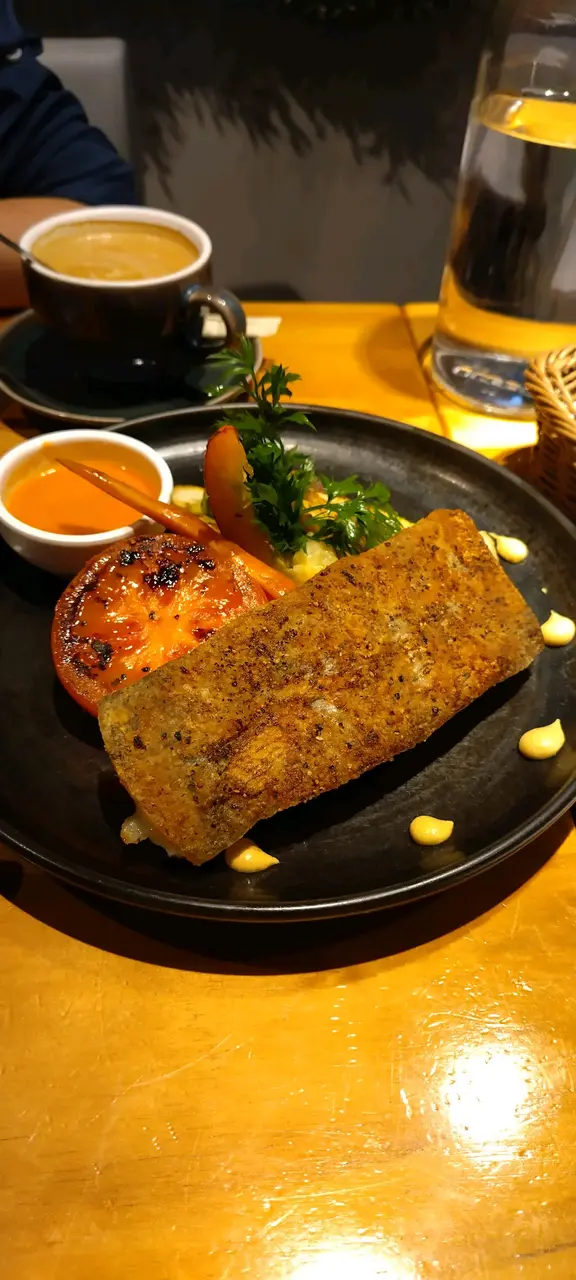 香煎比目魚