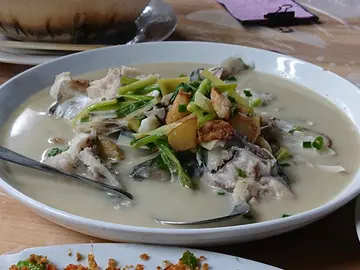 上湯果皮浸魚雲