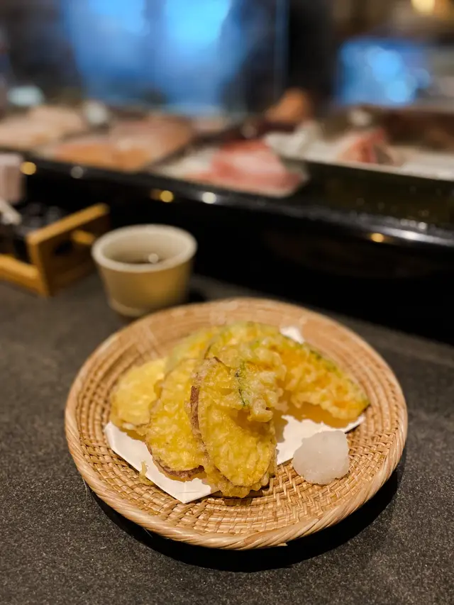 蕃薯併南瓜天婦羅