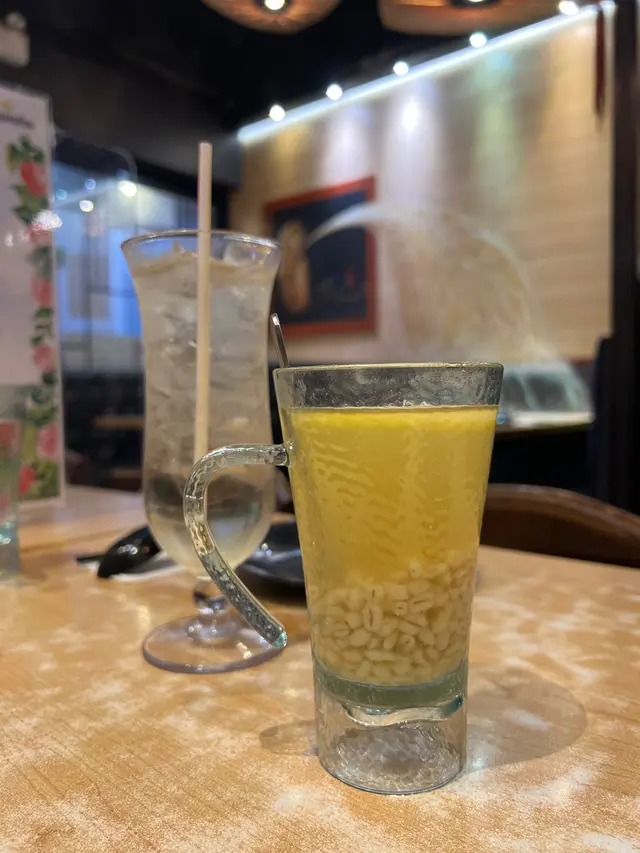 熱檸檬薏米水