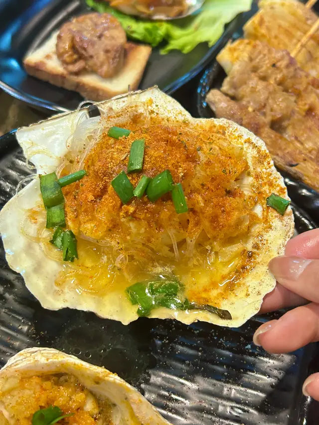 蒜蓉烤扇貝