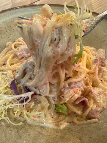 招牌明太子卡邦尼意粉