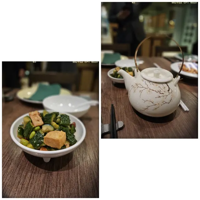 前菜$22/碟；茶位費$20/位