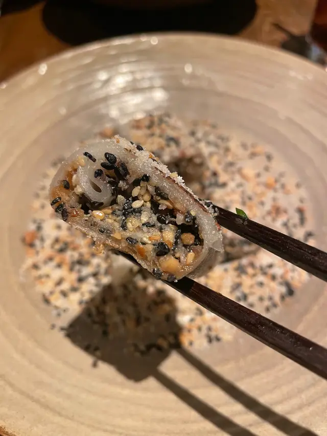 花生黑芝麻驢打滾