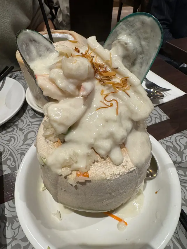 椰子海鮮f焗飯