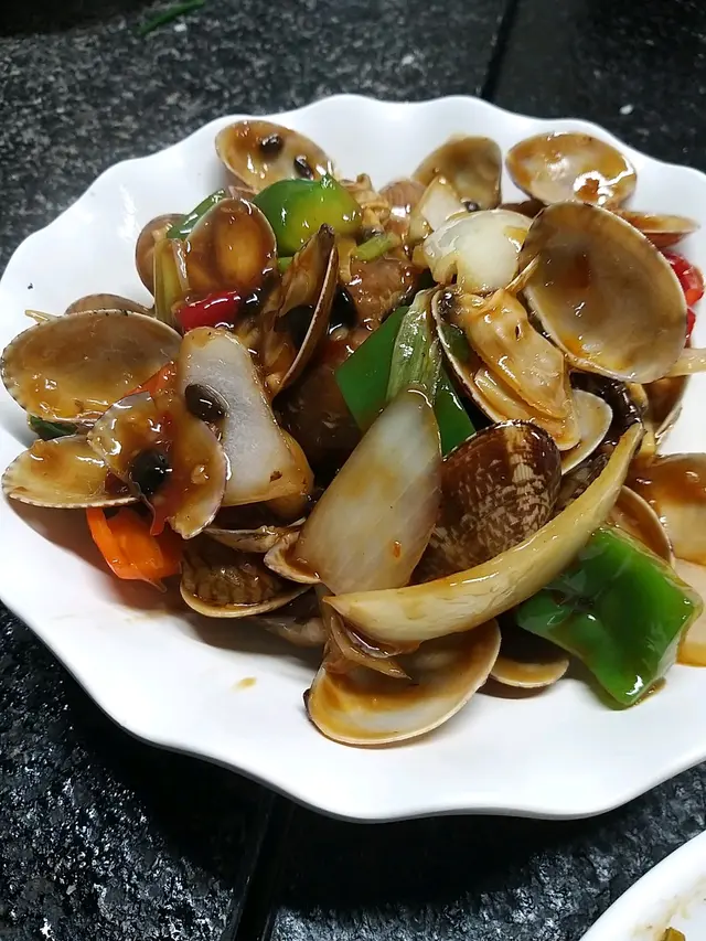 豉椒炒蜆