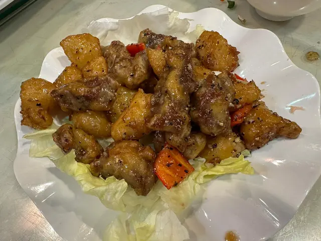 蜜椒薯角牛柳粒