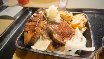 牛舌芯拼牛板腱&帆立貝