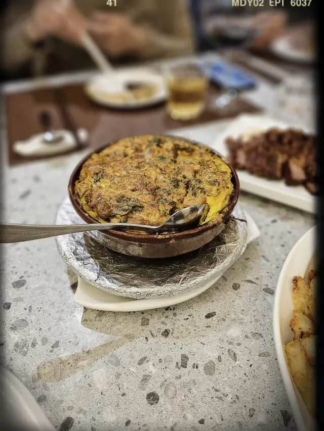 特色八小碟之雞蛋焗蠔仔砵