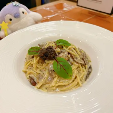 Truffle Wild-mushroom Pasta