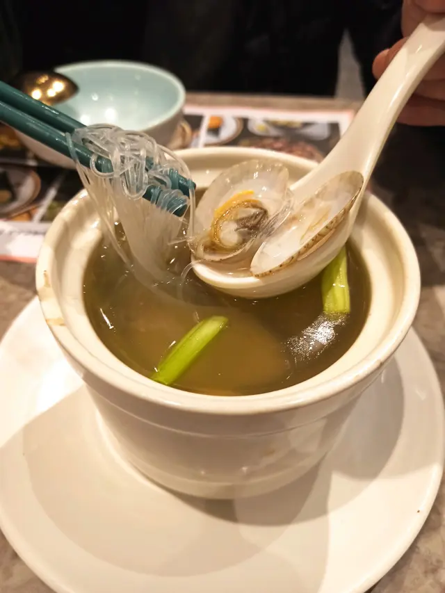 鮮花甲粉絲湯