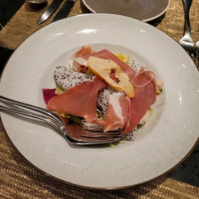 巴馬火腿蜜瓜沙律